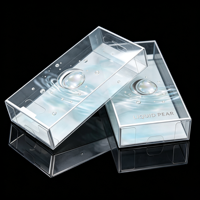 Boîte d'emballage en plastique transparent PVC PET PP pliable avec impression de logo personnalisé, boîte transparente pour l'emballage