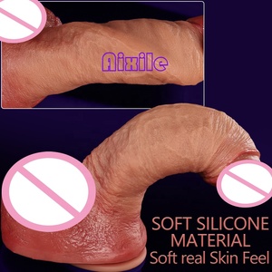 Dildo Realista <span class=keywords><strong>con</strong></span> Ventosa para Juego <span class=keywords><strong>con</strong></span> Manos Libres, Cabeza Fálica Suave y Carnosa Insertable para Placer Intenso, Juguete Anal para Punto G - Product Image 4