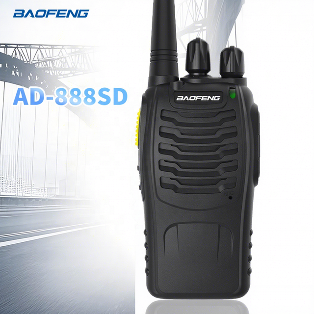 Baofeng AD-888SD Talkie Walkie Uhf Intercom Ham Two Way Radio Handheld Long Range Wireless Communication