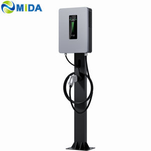 Chargeur EV rapide mural <span class=keywords><strong>DC</strong></span> 20KW CCS2 avec écran d'affichage <span class=keywords><strong>de</strong></span> courant 50A et station <span class=keywords><strong>de</strong></span> charge <span class=keywords><strong>de</strong></span> véhicule RFID pour voitures électriques - Product Image 2