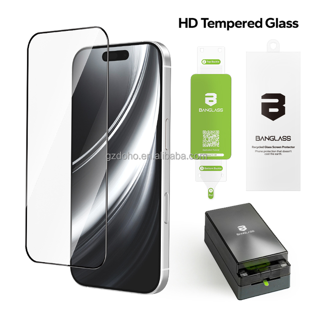 Factory Price Automatic Attach Phone Protective Film 9H Tempered Glass Cell Phone Screen Protector Sticking Applicator Machine