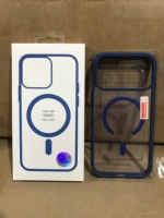 Coque de téléphone pour iPhone 11 12 13 14 15 16 Pro Max Plus Magnétique Chargement Sans Fil Couverture de Téléphone Portable pour iPhone 17 Pro Max Air