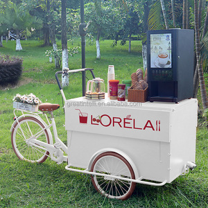 รถขายอาหารไฟฟ้า รถขายกาแฟแฟชั่น รถสามล้อขายไอศกรีม สำหรับขายเคลื่อนที่ - Product Image 3