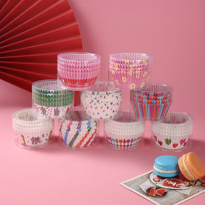 100% materiale alimentare 100 pz/scatola <span class=keywords><strong>Muffin</strong></span> Cup Cake Paper pirottini fodere <span class=keywords><strong>per</strong></span> Cupcake - Product Image 2
