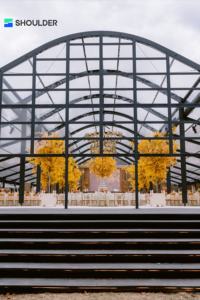 Tente de réception en PVC transparent imperméable avec structure en alliage d'aluminium robuste - pour mariage, fête, exposition - Product Image 5