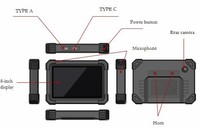 New Product Launch X431 IMMO ELITE OBD2 Diagnostic Tool Car Truck Key Cutting Machines With Programmer for All Keys Lost