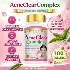 Tabletas Acne Clear Complex de DUOZI |   Fabricante de Suplementos para la Salud de la Piel de Marca Privada OEM - Product Image 6