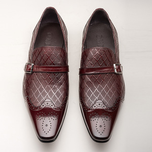 Chaussures Oxford en cuir tendance, chaussures habillées en cuir véritable pour hommes, tailles 37-45, chaussures habillées et Oxford décontractées en cuir pour hommes - Product Image 2