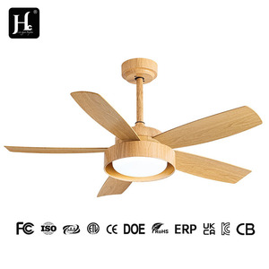 Ventilateur de plafond avec 3 pales en ABS confortables, éclairage suspendu 5 pièces et télécommande, 6 vitesses réglables pour un refroidissement optimal - Product Image 4