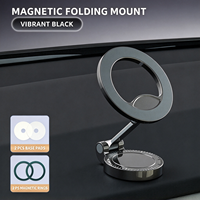 Support de téléphone magnétique créatif et robuste pour voiture, fixation mains libres à long bras pour grille d'aération ou siège arrière, compatible avec tous les smartphones