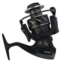 Moulinet de pêche à lancer Byloo Round Full Metal Drum Brand Black Hawk Ll