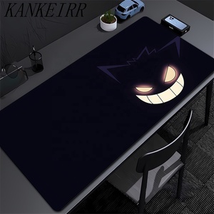 Alfombrillas de ratón grandes de 900x400, alfombrilla de ratón para juegos de escritorio Poke-mon Gengar con bordes cosidos y Base de goma antideslizante, alfombrilla de ratón extendida - Product Image 2