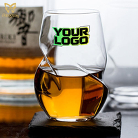 Verre à vin en forme de pouce en borosilicate créatif verre à bière drôle sans pied verre à vin pour Bar Party Restaurant