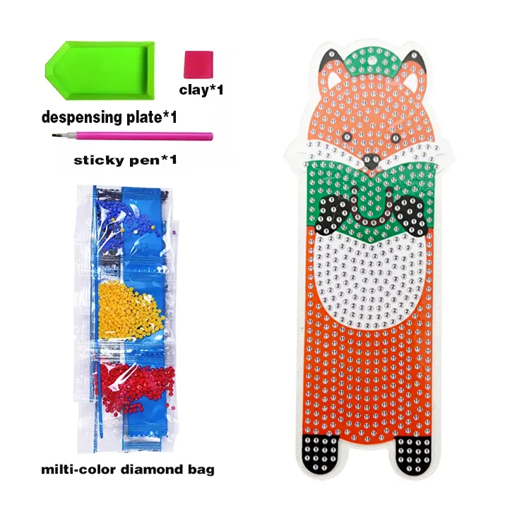 Diamond cat bookmark diy diamond rhinestone painting cross stitch Related Products