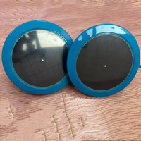 ONOSI Filtre de piscine et purificateur d'algues en acier inoxydable bleu avec ioniseur solaire, réduit le chlore, ABS PVC ONS-SI03