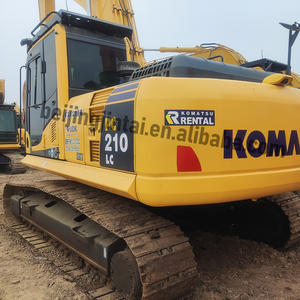 Excavadora Usada Komatsu PC 210 de Japón, Maquinaria de Construcción de Ingeniería de Segunda Mano, Excavadora Pequeña de 20 Toneladas en Stock - Product Image 4