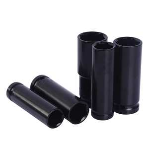 Lot de 10 douilles longues noires CR-V forgées à couple élevé <span class=keywords><strong>pour</strong></span> clé à chocs, accessoires <span class=keywords><strong>pour</strong></span> garage <span class=keywords><strong>et</strong></span> réparation professionnels - Product Image 6