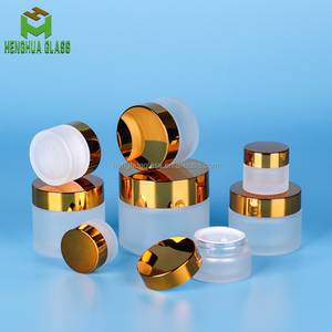 Bán Sỉ Lọ Đóng Gói Mỹ Phẩm Tròn 5G 10G 15G 20G 30G 50G 60G 100G Mờ Lọ Đựng Kem Lọ Thủy Tinh Có Nắp - Product Image 5