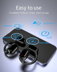 Audífonos Xg33 de Conducción Ósea, Impermeables, Deportivos, Intrauditivos, TWS, con Cancelación de Ruido Activa (ANC) y Cancelación de Ruido Ambiental (ENC), Auriculares de Conducción Aérea de Oreja Abierta - Product Image 2