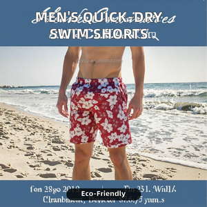 Shorts de bain décontractés en toile premium pour hommes, taille mi-haute, séchage rapide, respirants et confortables pour la plage – Motif tendance - Product Image 3