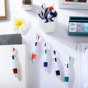4-in-1 Multi-color Shuttle <b>Pen</b> With Clip Custom Logo Printed Novelty Ballpoint <b>Pen</b> for Corporate Event Giveaway School Prize - Product Image 3