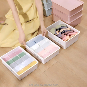 Space-Saving Drawer <strong>Box</strong> Drawer Organizers Socks Organizer Wardrobe Organizer for Socks,Bra,Panty,Lingerie,<strong>Ties</strong> <strong>Storage</strong> - Product Image 2