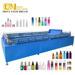 DM Factory Customized glass bottle spray painting paint machine perfume bottles plastic coating machine