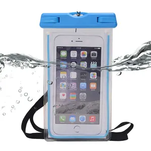 Waterproof Phone Pouch Case Cellphone Dry Bag with Lanyard Phone