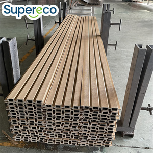 Ngoài trời coextrusion tuyệt vời tường không thấm nước WPC 3m WPC Panel tường dễ dàng cài đặt - Product Image 6