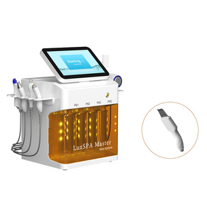 Appareil facial multi-embouts pour usage domestique, équipement professionnel de soin du visage SPA, exfoliant pour la peau, éliminateur de points noirs - Product Image 2