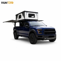 Coque de camping rigide à clipser sur la benne de pick-up, installation sans perçage avec joint en caoutchouc