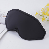 Masque pour les yeux nuage de sommeil à coupe profilée 3D avec logo personnalisé en éponge douce bloquant la lumière et respirant avec sangle réglable