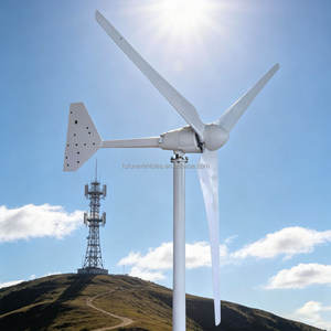 Ventilador Eólico de Bajas RPM, 1000W 2000W 3000W 4000W, 12v 24V 48V, <span class=keywords><strong>Mini</strong></span> Generador de Energía Eólica de Eje Horizontal - Product Image 2