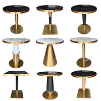 Ensemble de table à manger moderne pour restaurant commercial, durable, en bois massif, avec sièges en cuir PU pour café
