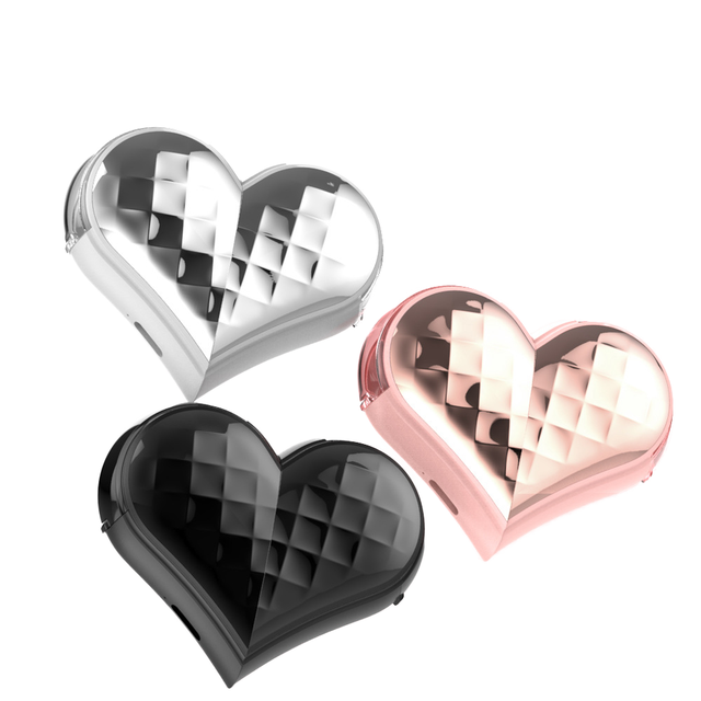 New Heart-Shaped Rotating Wireless Earbuds Noise Cancelling TWS Wireless Bluetooth Earbuds HiFi Stereo Sound Earbuds
