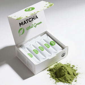 Complément Alimentaire Marque Blanche Poudre de Thé Vert Matcha Bio Certifiée USDA en Sachet avec Emballage Personnalisé - Product Image 1