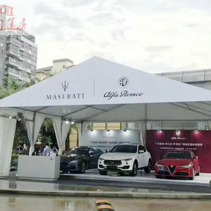 Couverture en tissu PVC de tente de chapiteau d'exposition de voiture hautement durable - Product Image 1