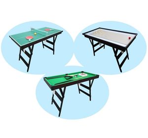 Kunray — table de ard <span class=keywords><strong>9</strong></span> en 1 pour enfants, plusieurs jeux, avec ballon de football, tennis de table - Product Image 4