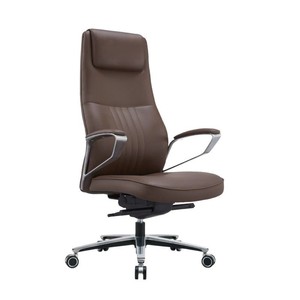 เก้าอี้ผู้บริหารหนังสำหรับนักธุรกิจเก้าอี้คอมพิวเตอร์แบบหมุนได้เก้าอี้ที่ทันสมัยออกแบบตามหลักสรีรศาสตร์ - Product Image 4