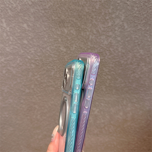 เคสโทรศัพท์ใสแบบเรียบง่าย ผลิตจาก TPU อะคริลิก พร้อมวงแหวนแม่เหล็ก สำหรับ iPhone 18 17 16 15 14 pro max ขายส่ง - Product Image 5