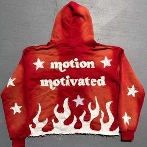 Sudadera con capucha OEM personalizada para hombre, estilo streetwear, con bajo deshilachado, de felpa francesa funcional, con efecto desgastado, bordada, lavado vintage, para invierno, digital - Product Image 5