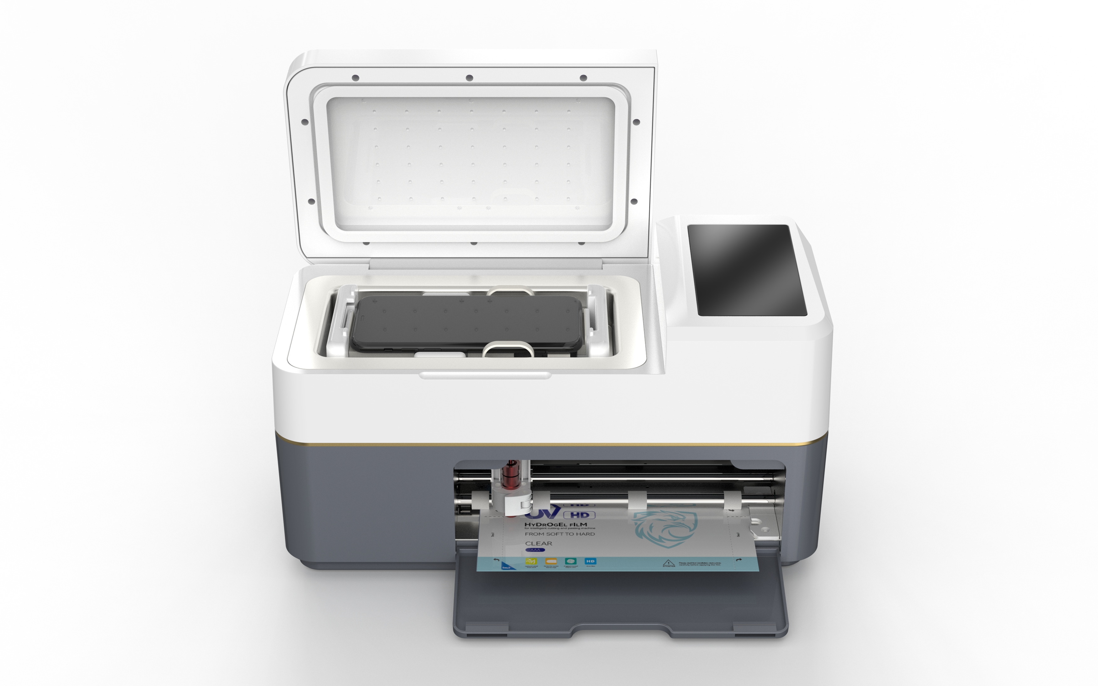 Intelligent Cut & Stick Integrated Machine