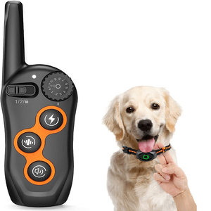 Wholesale Shock Dog Training Collar Waterproof Rechargeable <b>Remote</b> <b>Control</b> Beep <b>Vibration</b> Plastic Trainer - Product Image 1