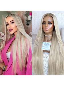 13X6สำหรับ Ombre แสงเถ้าสีบลอนด์วิกผมด้านหน้าเจริญเติบโตตามธรรม<span class=keywords><strong>ชา</strong></span>ติรากสีน้ำตาลลูกไม้ HD สำหรับทุกโอกาสผมบลอนด์<span class=keywords><strong>ชา</strong></span>นม - Product Image 4