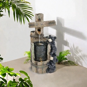 Fontaine d'eau en cascade de luxe American Eagle, design en résine sécuritaire <span class=keywords><strong>pour</strong></span> l'extérieur, style <span class=keywords><strong>artificiel</strong></span> <span class=keywords><strong>pour</strong></span> le <span class=keywords><strong>jardin</strong></span> - Product Image 5