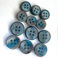 Boutons de chemise en résine à rayures arc-en-ciel personnalisés, adaptés à la couture sur des chemises pour hommes et femmes avec 4 trous.