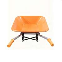 Carretilla de Mano OEM de Alta Capacidad, 200 kg, Plataforma Reforzada, Carretilla de Transporte para Almacén, Carro de Jardín