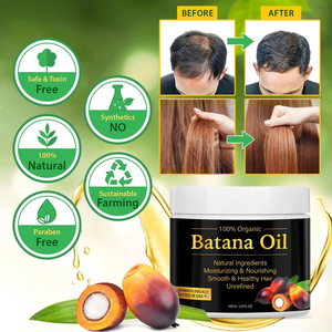 OEM meglio vendere 100g Per bottiglia 100% olio Batana a crescita rapida naturale organico Per la perdita dei capelli - Product Image 3