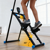 Venta caliente multifunción escalador de escaleras plegable máquina de escalada en casa Step up EQUIPO DE Fitness deportes y Fitness