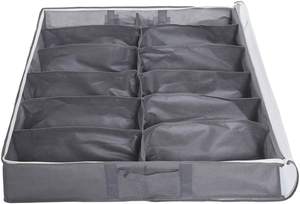 Sacs de rangement pour chaussures pliables recyclables populaires 2021 avec 10 compartiments à placer sous le lit - Product Image 6